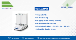 Thông số cảm biến cân Lab MA95
