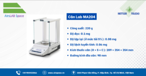 Thông số cảm biến cân Lab MA204