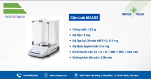 Thông số cảm biến cân Lab MA103