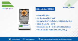 Thông số cảm biến cân sấy ẩm HC103