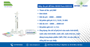 Thông số Máy đo pH/mV SevenDirect SD20 Pure H2O Kit