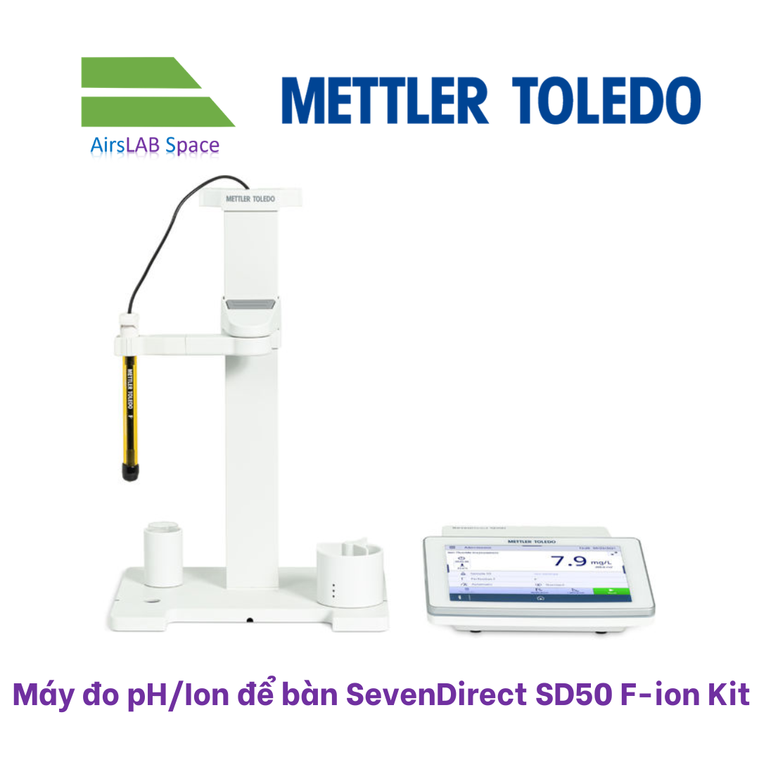 Máy đo pH/Ion để bàn SevenDirect SD50 F-ion Kit Máy đo pH/Ion để bàn SevenDirect SD50 F-ion Kit