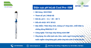 Thông số Điện cực pH InLab Cool Pro-ISM