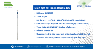 Thông số Điện cực pH InLab Reach 425