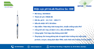 Thông số Điện cực pH InLab Routine Go-ISM