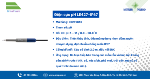Thông số Điện cực pH LE427-IP67