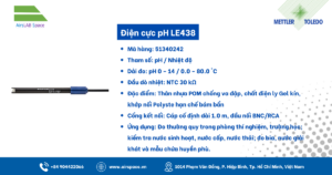 Thông số Điện cực pH LE438