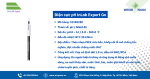 Thông số Điện cực pH InLab Expert Go