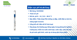 Thông số Điện cực pH InLab Easy
