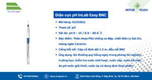 Thông số Điện cực pH InLab Easy BNC