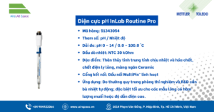 Thông số Điện cực pH InLab Routine Pro