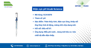Thông số Điện cực pH InLab Science