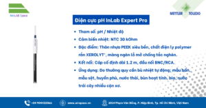 Thông số Điện cực pH InLab Expert Pro