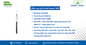 Thông số Điện cực pH InLab Expert DIN