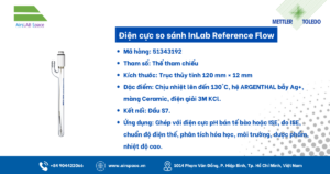 Thông số Điện cực so sánh InLab Reference Flow