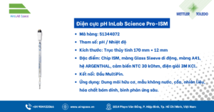 Thông số Điện cực pH InLab Science Pro-ISM