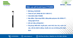 Thông số Điện cực pH InLab Expert Pt1000