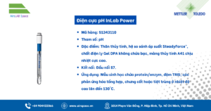 Thông số Điện cực pH InLab Power