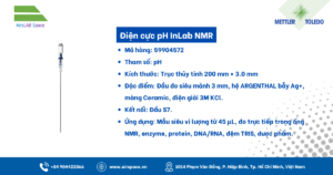 Thông số Điện cực pH InLab NMR