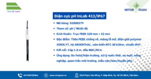 Thông số Điện cực pH InLab 413/IP67