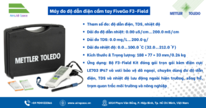 Thông số Máy đo độ dẫn điện cầm tay FiveGo F3-Field Mettler Toledo