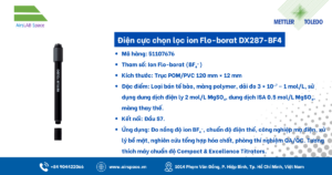 Thông số Điện cực chọn lọc ion Flo-borat DX287-BF4