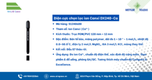 Thông số Điện cực chọn lọc ion Canxi DX240-Ca 