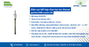Thông số Điện cực kết hợp chọn lọc ion Xianua perfectION comb CN