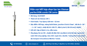 Thông số Điện cực kết hợp chọn lọc ion Xianua perfectION comb CN Lemo