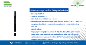 Thông số Điện cực chọn lọc ion Iođua DX327-I