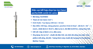 Thông số Điện cực kết hợp chọn lọc ion Canxi perfectION comb CA Lemo