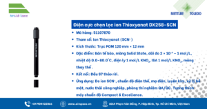 Thông số Điện cực chọn lọc ion Thioxyanat DX258-SCN