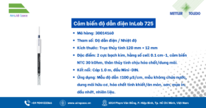 Thông số Cảm biến độ dẫn điện InLab 725