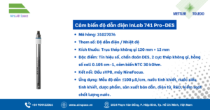 Thông số Cảm biến độ dẫn điện InLab 741 Pro-DES