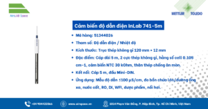 Thông số Cảm biến độ dẫn điện InLab 741-5m