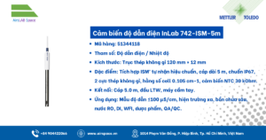 Thông số Cảm biến độ dẫn điện InLab 742-ISM-5m