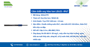 Thông số  Cảm biến oxy hòa tan LE DO Electrode LE621-IP67