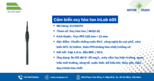 Thông số Cảm biến oxy hòa tan InLab 605