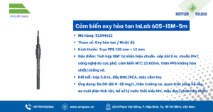 Thông số Cảm biến oxy hòa tan InLab 605-ISM-5m 