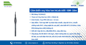 Thông số Cảm biến oxy hòa tan InLab 605-ISM-10m